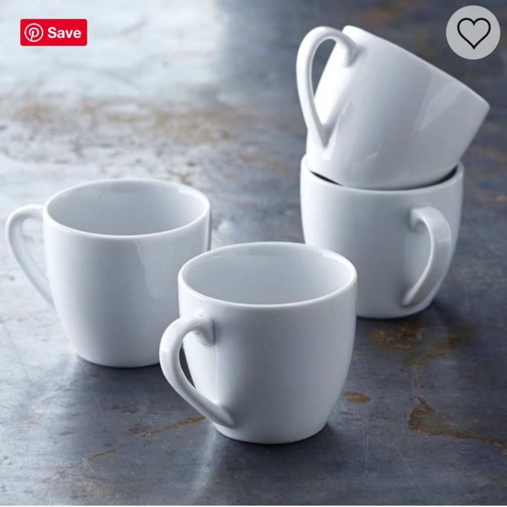 Crate & Barrel Expresso Cups - 6pc